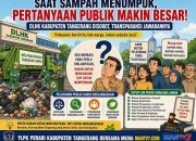 YLPK PERARI Kabupaten Tangerang Soroti Pengelolaan Sampah, DLHK Didorong Lakukan Evaluasi Terbuka