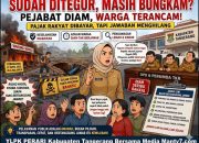 Sudah Ditegur, Masih Bungkam? OPD dan Perumda TKR Disorot Keras: Pajak Rakyat Dibayar, Tapi Jawaban Menghilang