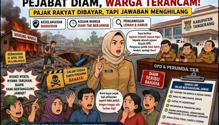 Sudah Ditegur, Masih Bungkam? OPD dan Perumda TKR Disorot Keras: Pajak Rakyat Dibayar, Tapi Jawaban Menghilang