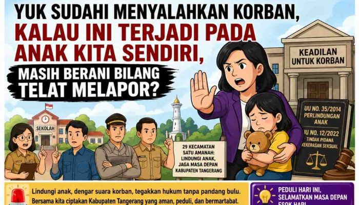 Sudahi Menyalahkan Korban, Kalau Ini Terjadi Pada Anak Kita Sendiri Masih Berani Bilang Telat Melapor?