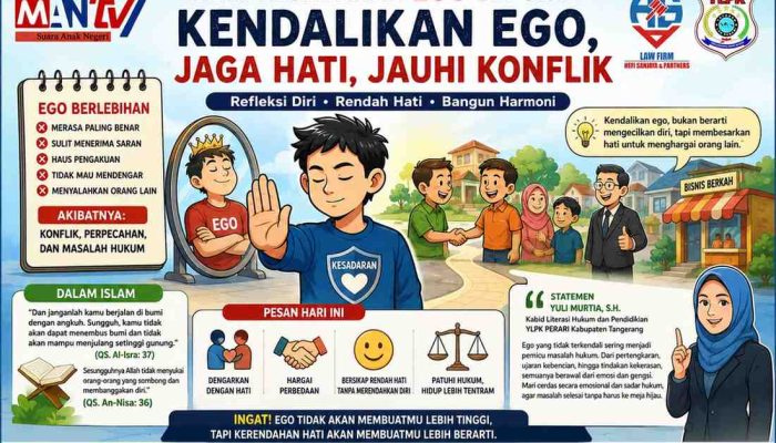 Hari Kesadaran Ego Sedunia Mengingatkan Pentingnya Menundukkan Kesombongan Demi Keharmonisan Sosial dan Kedamaian Kehidupan Bersama Manusia