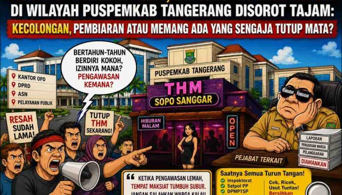 Amarah Warga Pecah, Warung Hiburan Malam di Wilayah Puspemkab Tangerang Disorot Tajam: Kecolongan, Pembiaran atau Memang Ada yang Sengaja Tutup Mata?