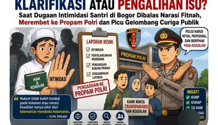Klarifikasi Atau Pengalihan Isu? Saat Dugaan Intimidasi Guru Pengabdi Di Bogor Dibalas Narasi Fitnah, Merembet Ke Propam Polri Dan Picu Gelombang Curiga Publik