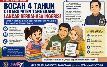 Viral Bocah 4 Tahun di Kabupaten Tangerang Lancar Berbahasa Inggris, Jadi Perhatian Warga dan Warganet