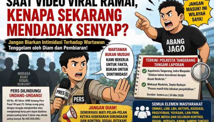Saat Video Intimidasi Wartawan Viral Semua Bersuara Keras, Tapi Kini Mendadak Sunyi, Publik Mulai Curiga Marwah Pers Sedang Diuji Diam-Diam