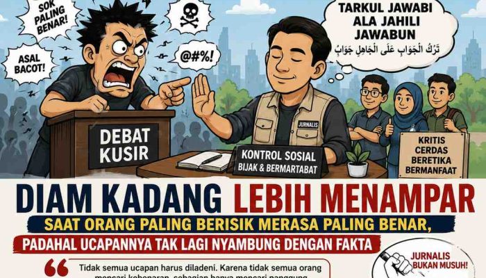 Saat Orang Asal Bicara Demi Cari Panggung, Mahfuzah “Tarkul Jawabi” Mengajarkan Cara Elegan Menjaga Martabat dan Akal Sehat