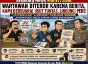 YLPK PERARI Kabupaten Tangerang Dan Media Mantv7.com Surati Kapolresta, Minta Dugaan Intimidasi Wartawan Diusut Transparan Dan Profesional