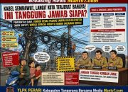 Jangan Tunggu Korban Jiwa Atas Semrawutnya Kabel Optik, Tupoksi Dinas Itu Amanat Hukum Bukan Sekadar Formalitas