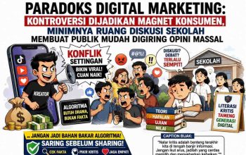 Drama Konflik Digital Dijadikan Mesin Cuan, Publik Dipelintir, Pendidikan Dipertanyakan, Negara Jangan Sampai Kehilangan Kendali Publik Digital
