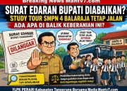 Surat Edaran Bupati Tangerang Seolah Tak Bertaring, Study Tour SMPN 4 Balaraja Tetap Jalan, Publik Kini Menanti Penjelasan Terbuka