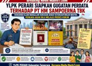 YLPK PERARI Siapkan Gugatan Perdata terhadap PT HM Sampoerna Tbk, Uji Batas Tanggung Jawab Produsen atas Klaim Ketergantungan Nikotin