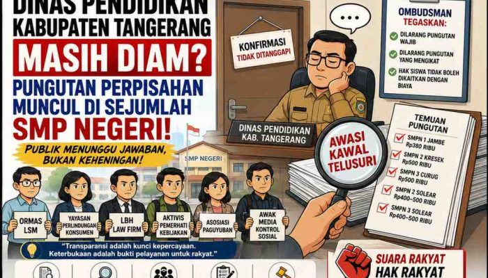 Yuk Bantu Bupati Tangerang Bongkar Benalu Yang Diduga Menggerogoti Dunia Pendidikan, Pungutan Berkedok Perpisahan Kembali Jadi Sorotan