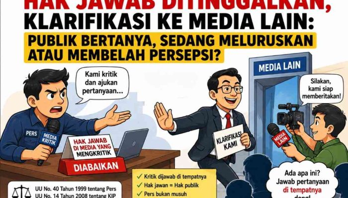 Miris! Pelayan Masyarakat Atau Pengelola Persepsi? Saat Kritik Datang, Mengapa Justru Mencari Media Lain?