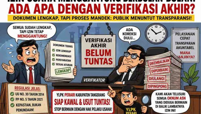 Izin Usaha Swasta Menggantung Lama Di Meja Verifikasi Publik Menyulut Pertanyaan Tajam Soal Kepastian Hukum Dan Sistem OSS Daerah Terkini Investigatif