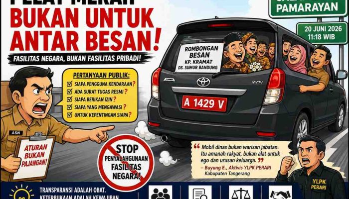 Pelat Merah Jadi Antar Besan? Publik Bertanya, Siapa Yang Sebenarnya Sedang Mengemudikan Amanah Rakyat Hari Ini