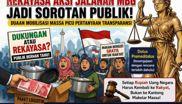 Rekayasa Aksi Dukung MBG Dipertanyakan: Emak-emak Akui Bayaran Rp100 Ribu dan Wajan untuk Ikut Demonstrasi Dukungan