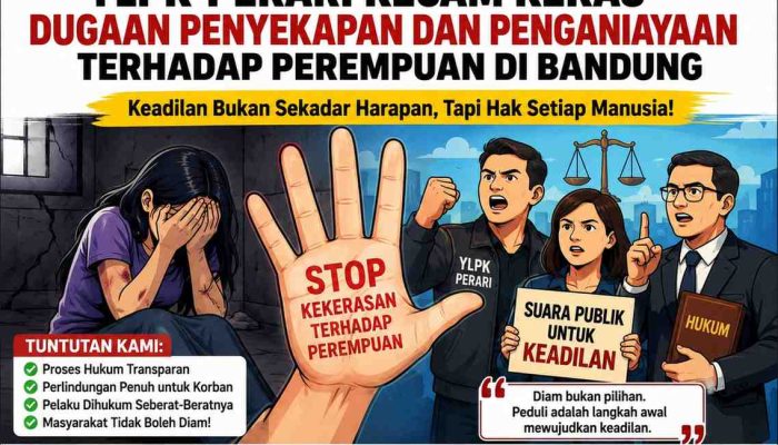 YLPK-PERARI Kecam Keras Kasus yang Mengguncang Nurani Publik, Pertanyaan Besar Muncul di Tengah Luka Korban dan Tuntutan Keadilan