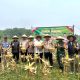 Polsek Tigaraksa Panen Jagung Hibrida Program 1 Desa 2 Hektar Kuartal II di Desa Matagara  Tigaraksa,