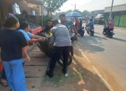 Kanit Reskrim dan Personil Polsek Tigaraksa Quick Respon Terhadap Pengguna Jalan yang Mengantuk
