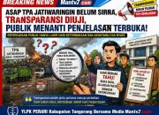 Asap TPA Jatiwaringin Belum Sirna, Transparansi Diuji, Publik Menanti Penjelasan Terbuka Demi Menjaga Kepercayaan Pada Tata Kelola Persampahan Kabupaten Tangerang