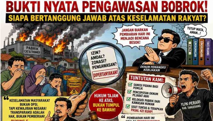 Kok Bisa Industri Mudah Terbakar Tetap Beroperasi Di Zona Terlarang, Ke Mana Pengawasan Pejabat Hingga Kebakaran Berulang Terjadi Lagi?