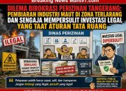 Birokrasi Perizinan Kabupaten Tangerang Harus Dibedah Dan Diaudit Demi Kepastian Hukum, Investasi Sehat, Transparansi Publik, Serta Kepercayaan Masyarakat Yang Berkelanjutan
