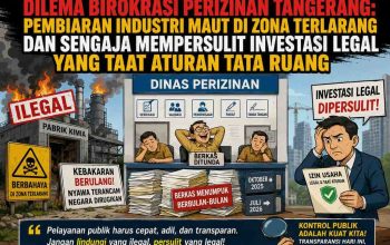 Birokrasi Perizinan Kabupaten Tangerang Harus Dibedah Dan Diaudit Demi Kepastian Hukum, Investasi Sehat, Transparansi Publik, Serta Kepercayaan Masyarakat Yang Berkelanjutan