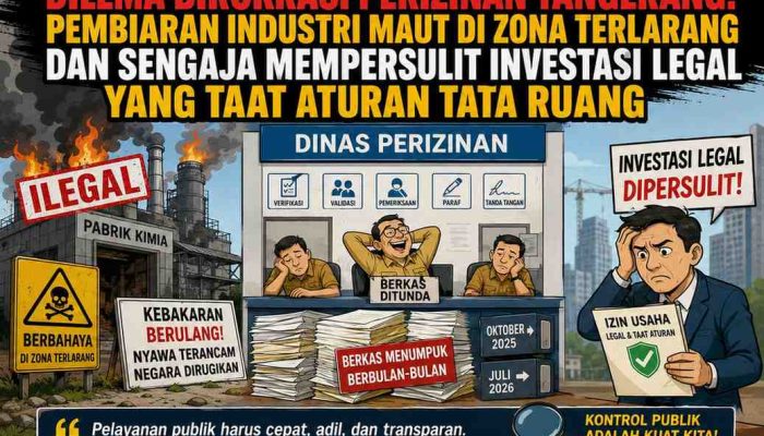 Birokrasi Perizinan Kabupaten Tangerang Harus Dibedah Dan Diaudit Demi Kepastian Hukum, Investasi Sehat, Transparansi Publik, Serta Kepercayaan Masyarakat Yang Berkelanjutan