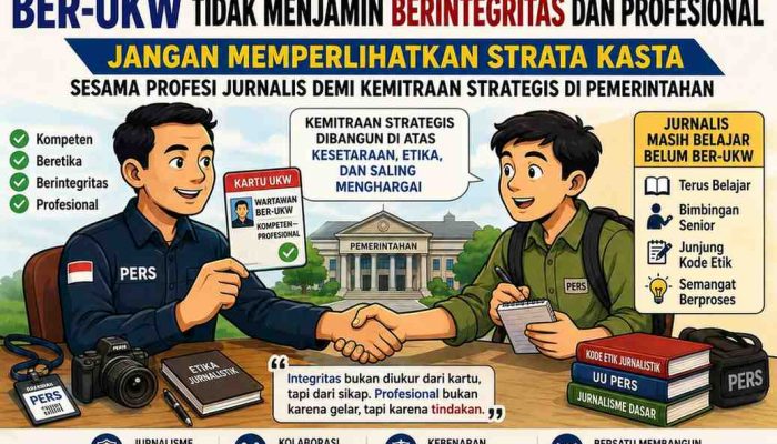 Ayolah Kawan, Rawat Marwah Pers dengan Integritas, Jangan Biarkan Perbedaan Administratif Memecah Solidaritas Profesi Jurnalistik Demi Demokrasi Bersama
