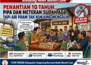 Pipa Berdiri, Meteran Terpasang, Keran Tetap Kering: Warga Villa Balaraja Jangan Di-PHP-in!