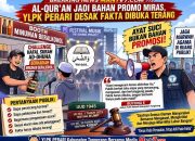 YLPK PERARI Kecam Keras, Ayat Suci Dijadikan Gimmick Promo Miras