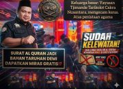Viral!.. Tantangan Hafalan Al-Qur’an Berhadiah Miras, Yayasan Tjimande Tari kolot Cakra Nusantara Mengecam Keras Penistaan Agama