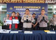 Kasus Matel Diduga Peras Pengendara di Cikupa Diungkap, Polresta Tangerang Tangkap Tiga Terduga Pelaku