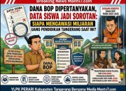 Dana BOP Dipertanyakan, Data Siswa Jadi Sorotan: Siapa Mengawasi Miliaran Uang Pendidikan Tangerang Saat Ini?