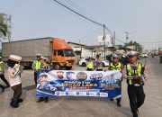 Si Caka Turun ke Jalan, Satlantas Polresta Tangerang Edukasi Pengendara di Titik Rawan Kecelakaan