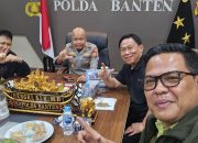 Silaturahmi Dua Jenderal Polisi, Asal Lampun, Napak Tilas Kehangatan dan Pengabdian di Polda Banten