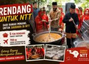 Dari Dapur Padang ke NTT, Lima Ton Rendang Menjadi Simbol Solidaritas dan Kekuatan Gotong Royong Kemanusiaan