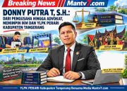 DONNY PUTRA T, S.H.: DARI PENGUSAHA HINGGA ADVOKAT, MEMIMPIN IKM DAN YLPK PERARI KABUPATEN TANGERANG