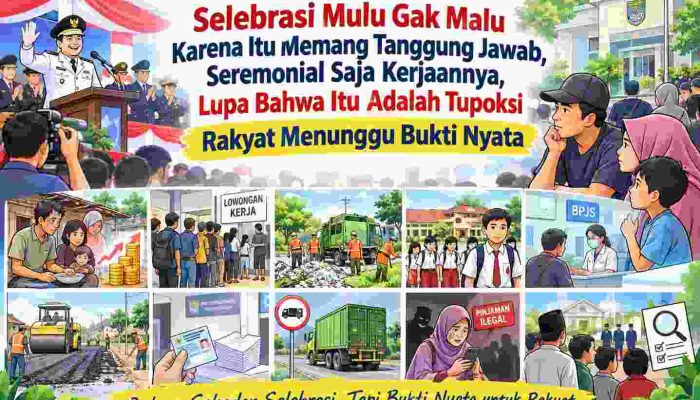 Selebrasi Jadi Kebiasaan, Seremonial Jadi Rutinitas, Rakyat Bertanya Keras: Mana Bukti Kerja yang Benar-Benar Menjawab Persoalan di Lapangan?
