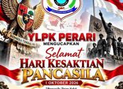 YLPK PERARI Tegaskan Pancasila Bukan Sekadar Simbol, Melainkan Nilai Hidup untuk Menjaga Persatuan dan Keadilan Masyarakat