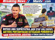 Bukan Vonis, Tapi Pertanyaan Etik: Pantaskah Ana Supriyatna Jadi Staf Ahli Bupati Saat Dugaan Pelecehan Seksual Masih Disorot?