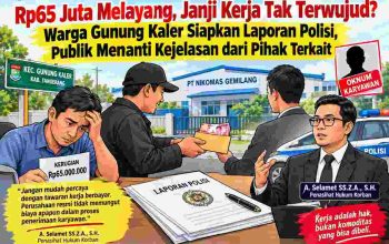 Oknum Karyawan PT Nikomas Diduga Menipu Warga hingga Rp65 Juta, Korban Siapkan Laporan Polisi, Publik Menanti Kejelasan Proses Hukum