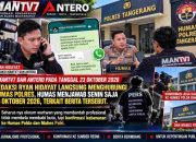 Mantv7.com Dan ANTERO Kedepankan Konfirmasi, Redaksi Tunggu Jawaban Humas Polresta Tangerang