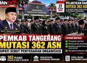 Mutasi 362 ASN Pemkab Tangerang Disorot, Donny Putra Dorong Transparansi dan Akuntabilitas