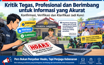 Mantv7.com Pilih Transparansi daripada Polemik Serta Hormati Klarifikasi POLRESTA TANGERANG , Buka Kronologi Konfirmasi Dan Tegaskan Komitmen Pada Akurasi